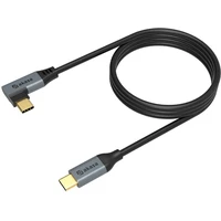 Akasa USB-C/USB-C napájací kábel 100W 1m čierny - Káble a redukcie