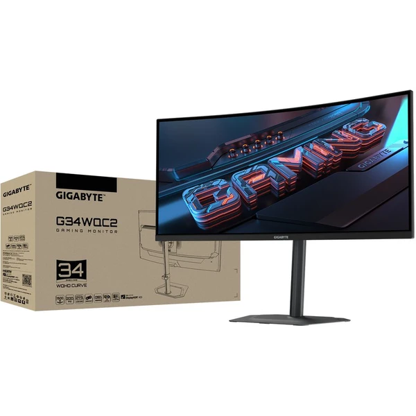 GIGABYTE G34WQC2 herný monitor 34" - Monitory - Obrázok UDKJ000K01