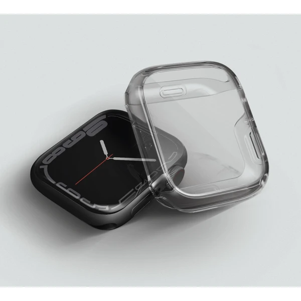 UNIQ Garde Hybrid TPU+PC púzdro Apple Watch (45mm) dymové - Puzdra - Obrázok UDM6000601