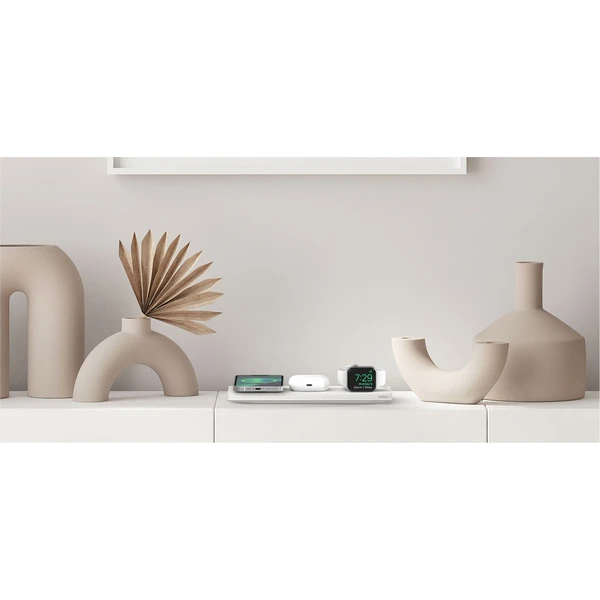Belkin BOOST CHARGE PRE 3v1 MagSafe nabíjačka 15W čierna - Nabíjačky - Obrázok UDSW600301