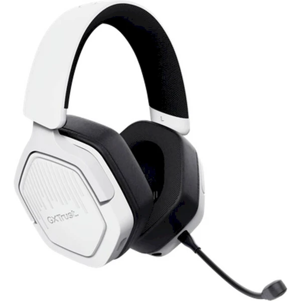 Trust GXT493W CARUS WIRELESS HEADSET WHITE - Slúchadlá - Obrázok UDTE000K01