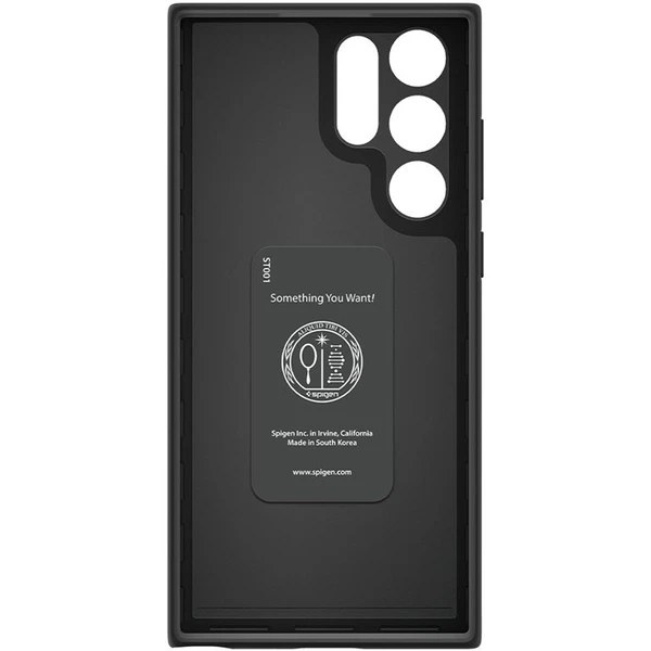 Spigen Thin Fit kryt Samsung Galaxy S22 Ultra čierny - Puzdra - Obrázok UE5C100501