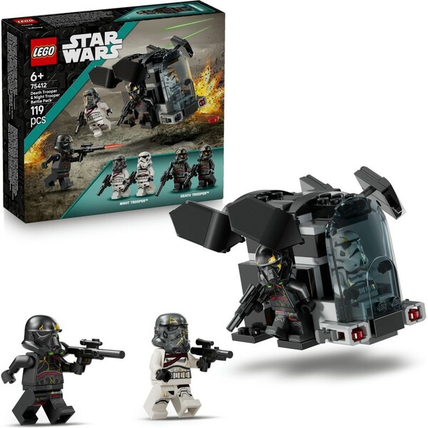 E-shop LEGO Star Wars 75412 Bojový balíček: Death Trooper a Night Trooper