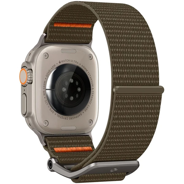 Spigen DuraPro Flex Ultra remienok Apple Watch 49/46/45/44/42mm zelený - Remienky - Obrázok UEC5000L01