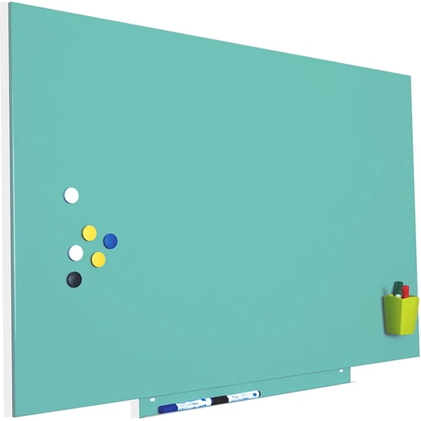Rocada Skin Colour 6420R-6027 magnetická tabuľa svetlo zelená RAL 6027 - Magnetické tabule - Obrázok UECN000K01