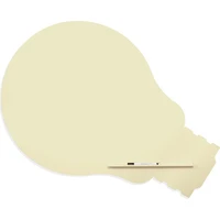 Rocada Skin Shape Idea 6461-1013 magnetická tabuľa perlová biela RAL 1013 - Magnetické tabule