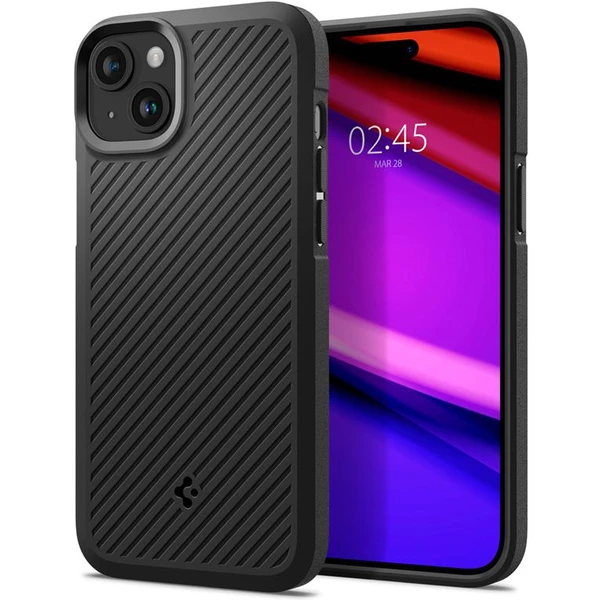 Spigen Core Armor kryt iPhone 15 matne čierny - Puzdra - Hlavný obrázok
