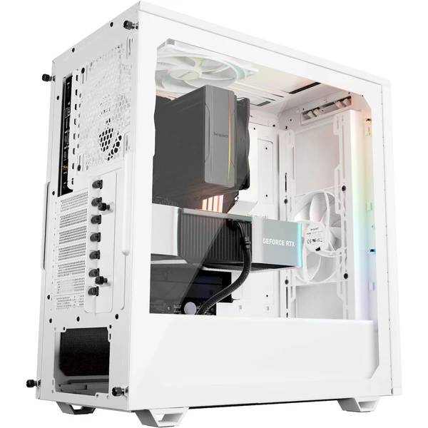 Be quiet! PURE BASE 501DX biela - Počítačové skrine - Obrázok UF5E000K01