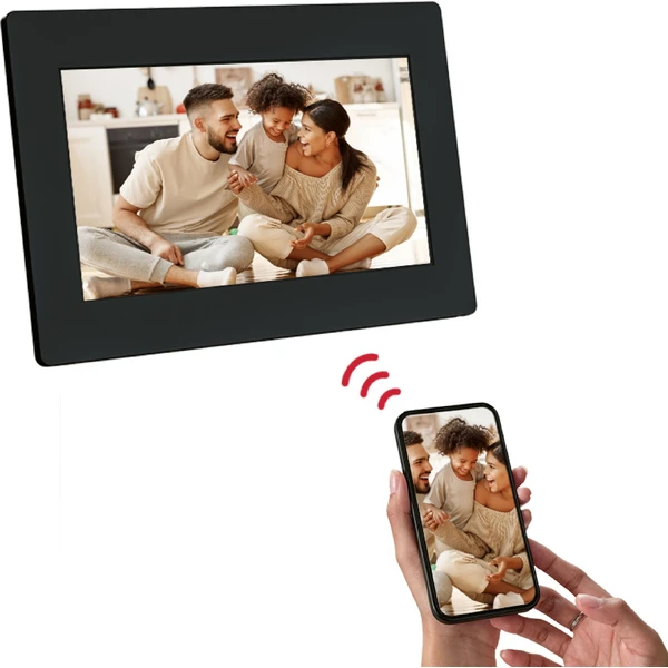 AgfaPhoto Realiview APF700 digitálny fotorámik s WiFi - Fotorámčeky - Obrázok UFCL000K01