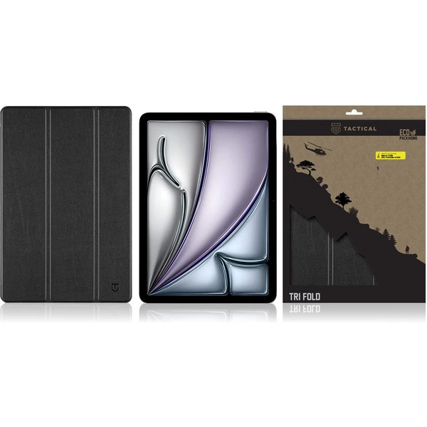 Tactical Book Tri Fold Puzdro iPad Air 11" (2024)/Air 10,9" čierne - Puzdra - Obrázok UFT5000J01