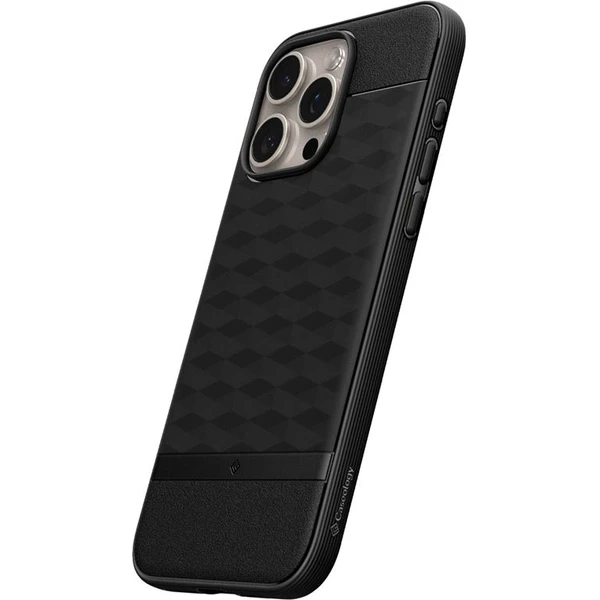 Spigen Caseology Parallax kryt s MagFit iPhone 15 Pre Max matne čierny - Puzdra - Obrázok UFW4000L01