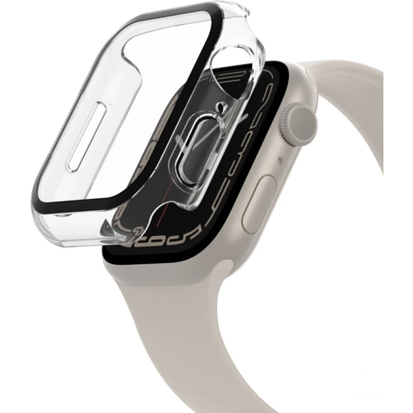 Belkin Screenforce TemperedCurve 2-in-1 Apple Watch Series 4/5/6/SE/7 (40/41mm) číre - Puzdra - Obrázok UFXC100501