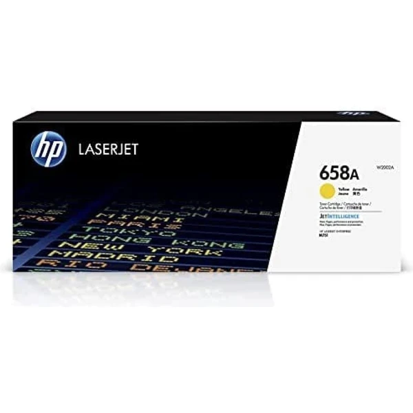 HP W2002A č. 658A Žltá originálna - Tonery - Hlavný obrázok
