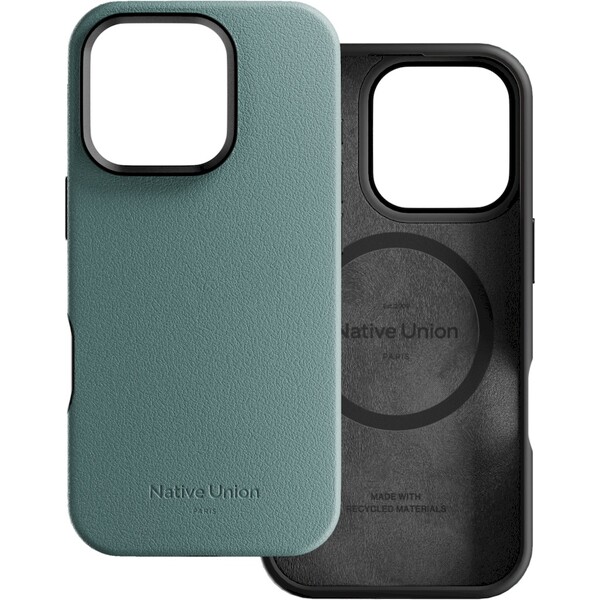 Native Union Active MagSafe kryt iPhone 16 Pro Max zelený