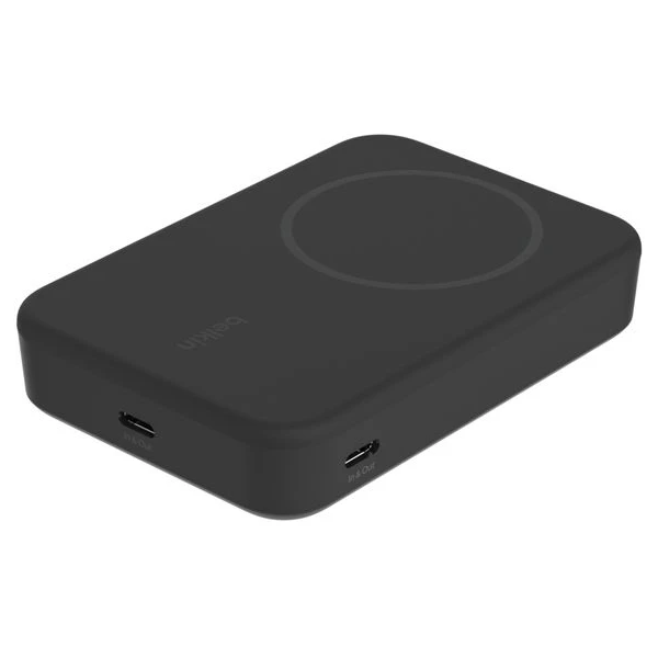 Belkin Boost Charge Pro (Qi2) MagSafe powerbanka, 10000mAh, 15W, čierna - Powerbanky - Obrázok UGAB000J01