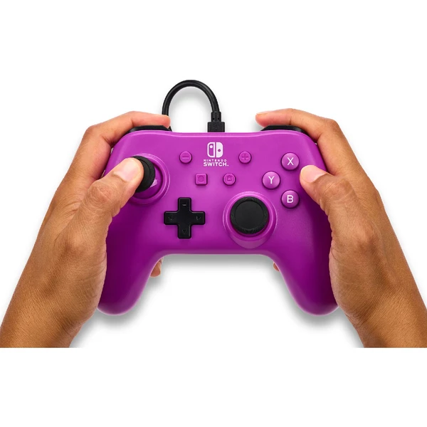 PowerA Wired Controller pre Nintendo Switch – Grape Purple - Herné ovládače - Obrázok UGMM100501