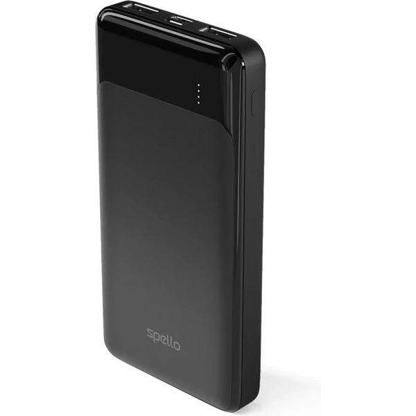 Spello Slim Powerbanka, 10000mAh čierna - Powerbanky - Hlavný obrázok