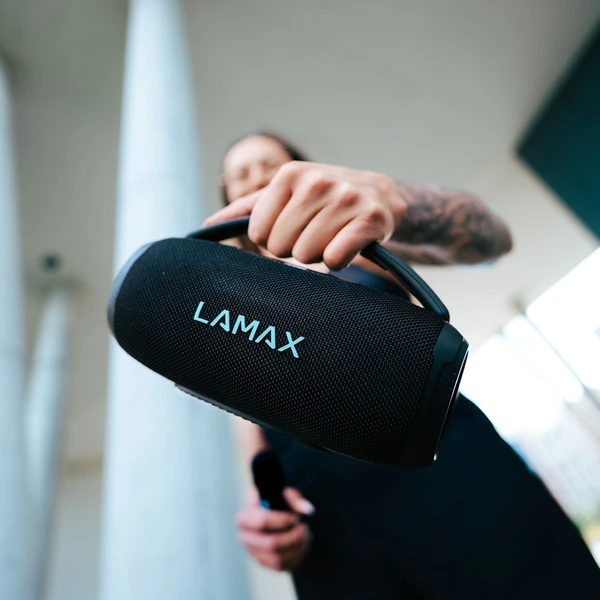 LAMAX PartyGo1 Mini bezdrôtový reproduktor čierny - Reproduktory - Obrázok UGSL000K01