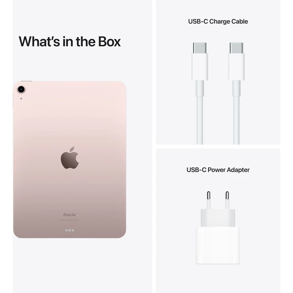 Apple iPad Air 256GB Wi-Fi ružový (2022) (Kategória B) - Tablety - Obrázok UGYX600301