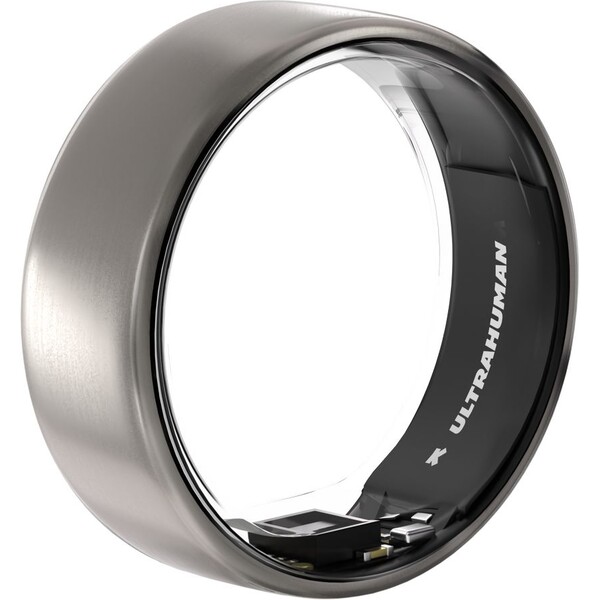 E-shop Ultrahuman Ring AIR šikovný prsteň veľ. 5 Raw Titanium