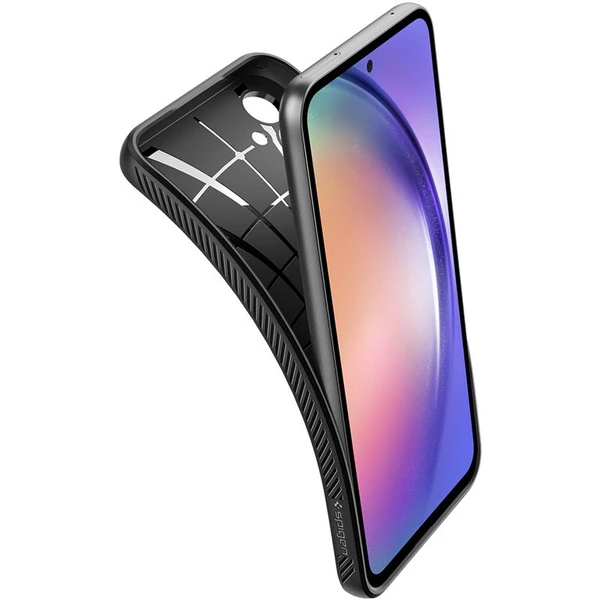 Spigen Liquid Air kryt Samsung Galaxy A54 5G čierny - Puzdra - Obrázok UHLN100501
