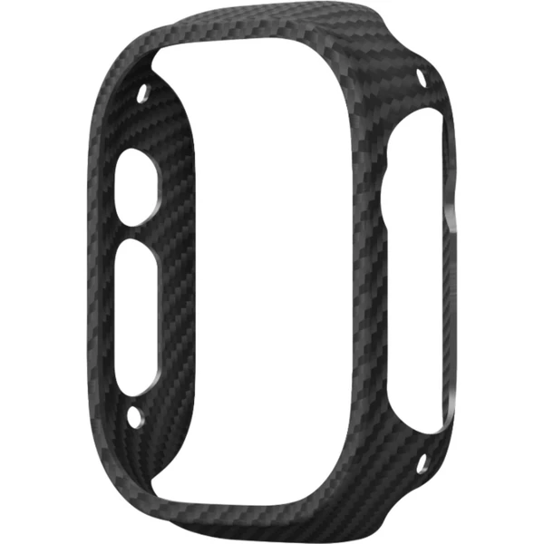 Pitaka Air case ochranný kryt Apple Watch Ultra/Ultra 2 (49 mm) čierny/sivý - Puzdra - Obrázok UI1A000P01