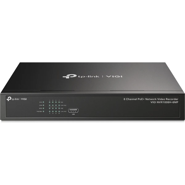 TP-Link VIGI NVR1008H-8MP sieťový videorekordér - Sieťové rekordéry - Hlavný obrázok