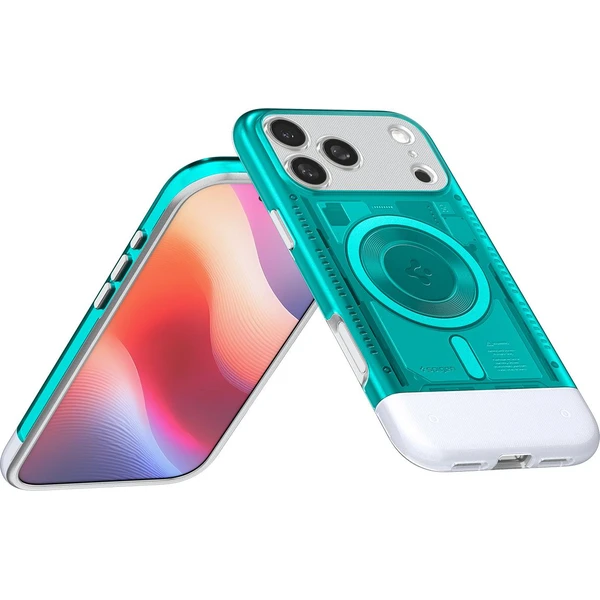 Spigen Classic C1 MagSafe kryt iPhone 17 Pro bondi blue - Puzdra - Obrázok UJMH000K01