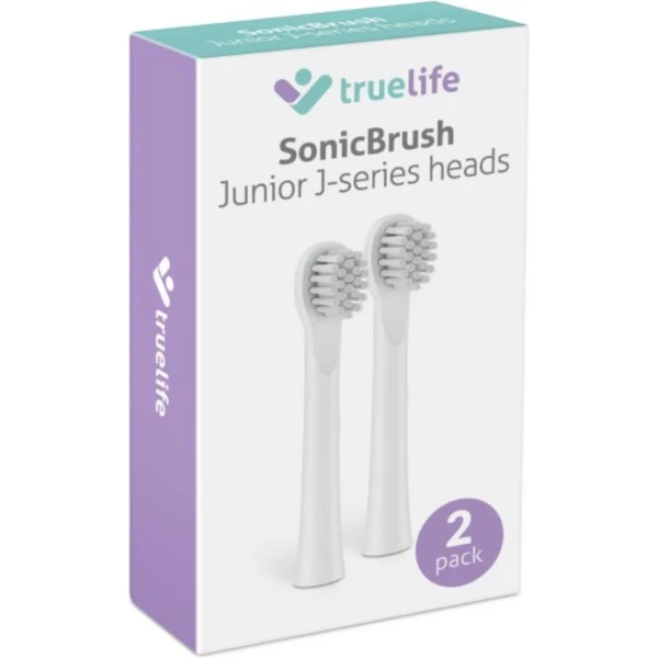 TrueLife SonicBrush Junior-series heads Soft white 2 pack - Náhradné hlavice - Obrázok UJVH100501