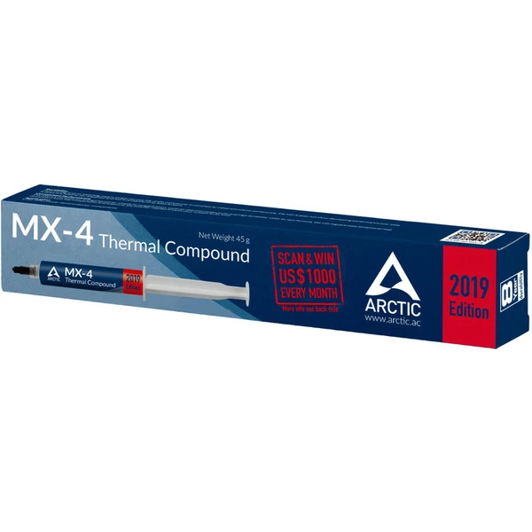Arctic MX-4 2019 (45g) - Teplovodivé pasty a opasky - Obrázok UJY6100501