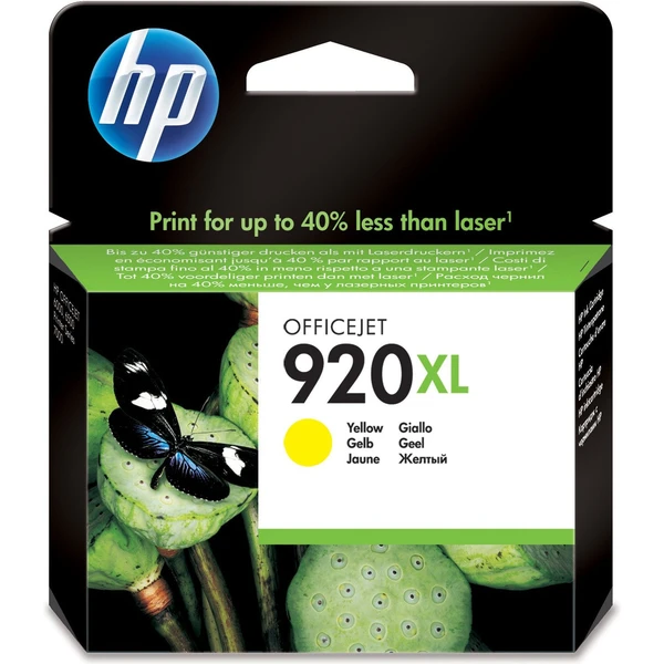 HP CD974AE č. 920XL Žltá originálna - Cartridge - Hlavný obrázok