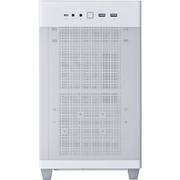 ASUS Prime AP201, TG, biela - Počítačové skrine - Obrázok UK84000601