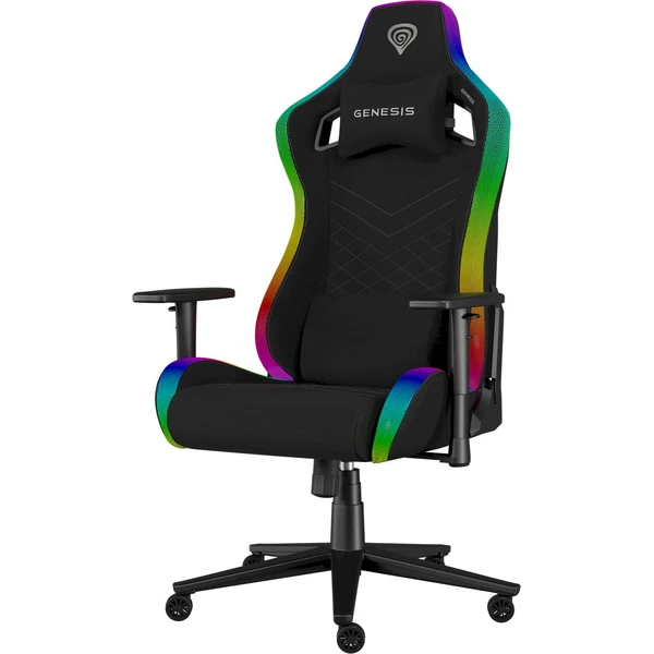 Genesis Trit 660 RGB herná stolička šedá - Stoličky - Obrázok UKAE000K01