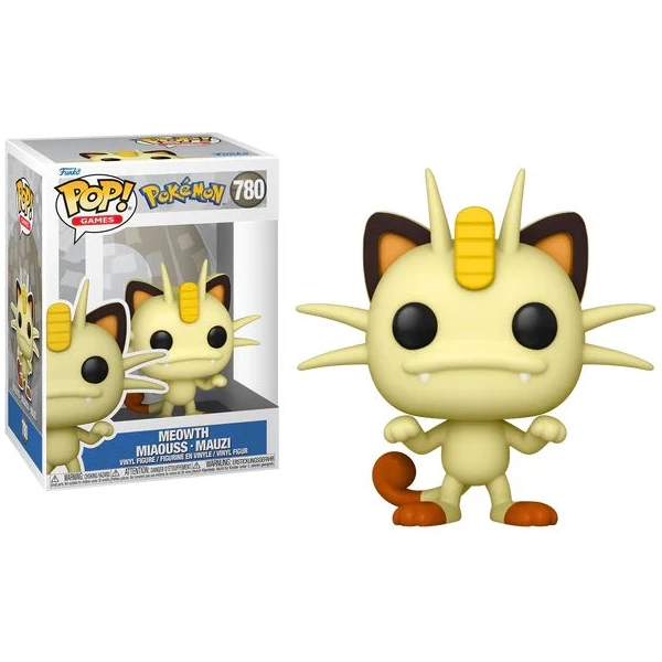 Funko POP! #780 Games: Pokémon - Meowth - Funko POP! - Hlavný obrázok