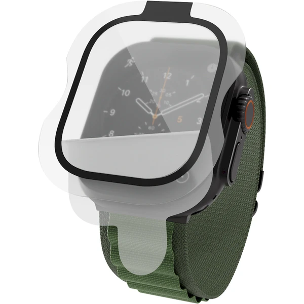 Epico SlimCeramic 3D ochranné sklo pre Apple Watch Ultra 49mm s jednokrokovým aplikátorom - Ochranné fólie a sklo - Obrázok UKJJ000K01