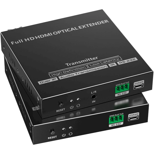 PremiumCord Optický HDMI extender FULL HD 1080 až na 40km - Ostatné - Obrázok UKNF000K01