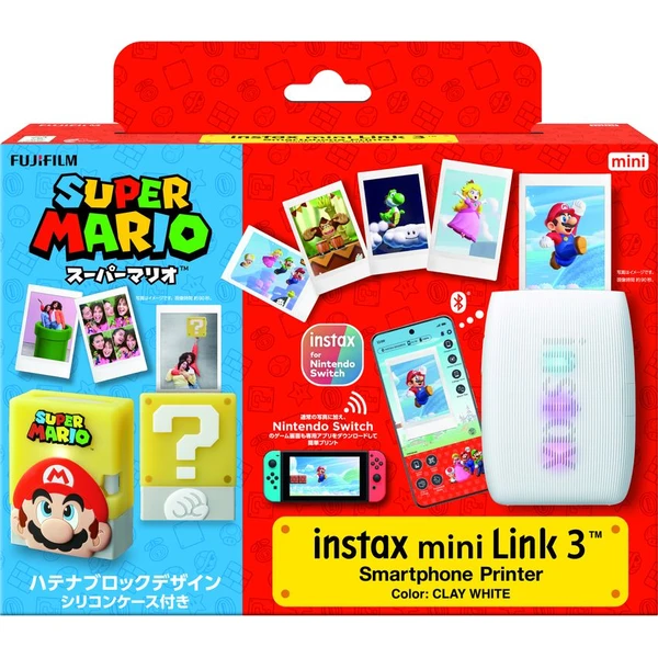 Fujifilm Instax Mini Link 3 tlačiareň Limited Edition Mario EX D - Tlačiarne - Obrázok UKOK000K01