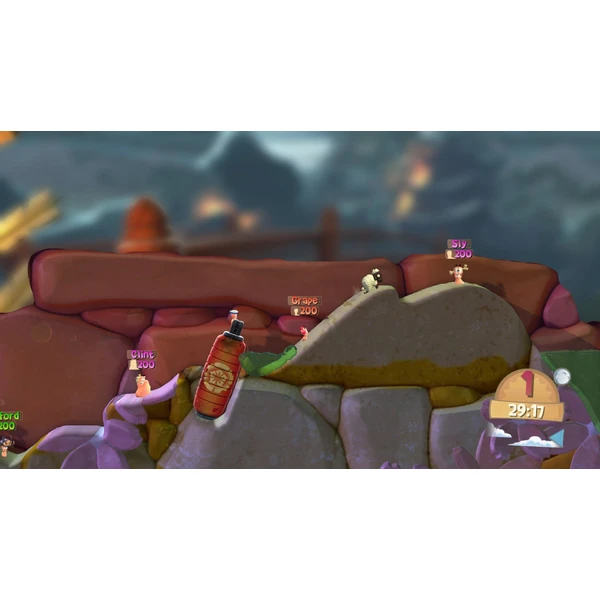 Worms Battlegrounds (PS4) - Hry na PS4 - Obrázok UKQ4100201