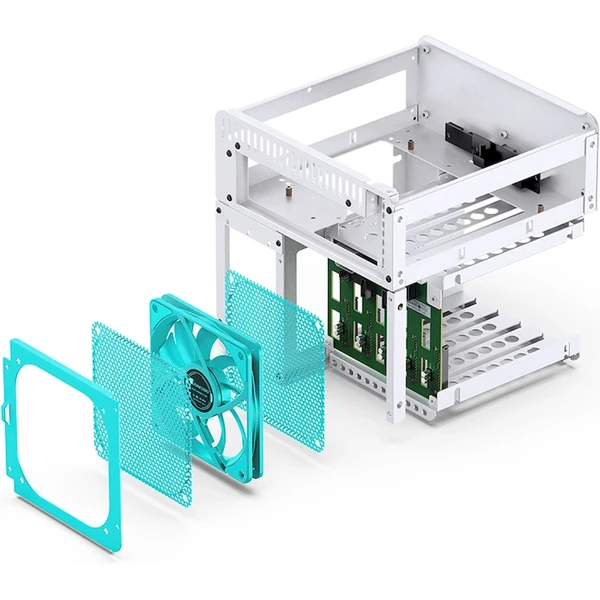 Jonsbo N2 Mini-ITX biela - Počítačové skrine - Obrázok UKUD000K01