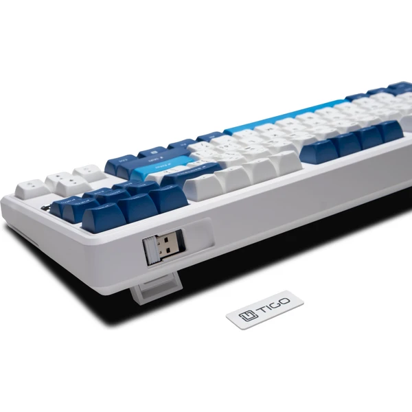 TIGO Aurora Outemu Sunset herná klávesnica (CZ/SK) biela - Klávesnice - Obrázok UL5L000K01