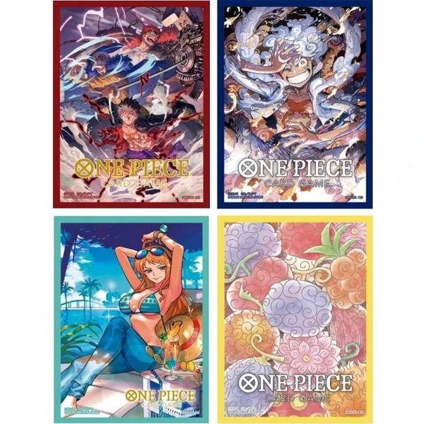 Oficiálne obaly na karty One Piece TCG (70 ks) - One Piece karty - Hlavný obrázok