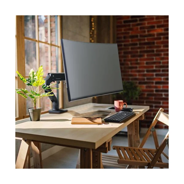 Ergotron HX Desk Stolné rameno pre 1 monitor 49" čierne - Držiaky pre obrazovky - Obrázok ULMB100501