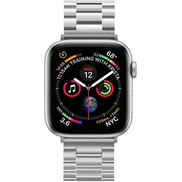 Spigen Modern Fit remienok Apple Watch 49/46/45/44/42mm strieborný - Remienky - Obrázok ULUM000401