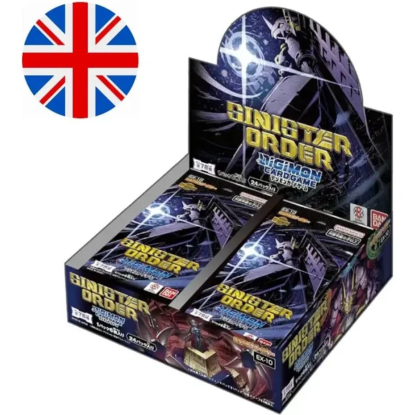 Digimon Card Game Sinister Order EX-10 Extra Booster Box (24 boosterov) - Zberateľské karty a nálepky - Obrázok UM3J000K01