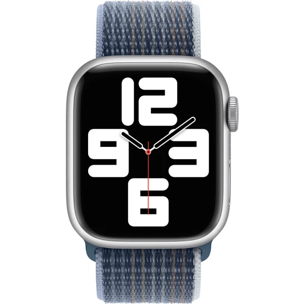 Apple Watch 41/40/38mm búrkovo modrý prevliekací športový remienok - Remienky - Obrázok UM64700301