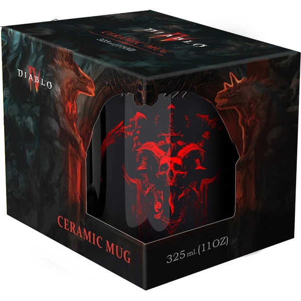 Keramický hrnček Diablo IV - Necromancer Sigil 330 ml (darčekové balenie) - Hrnčeky - Obrázok UMGG000K01