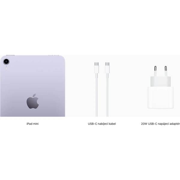 Apple iPad mini 64GB Wi-Fi fialový (2021) - Tablety - Obrázok UMS5300401