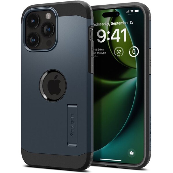 E-shop Spigen Tough Armor MagFit kryt iPhone 15 Pro Max modrý