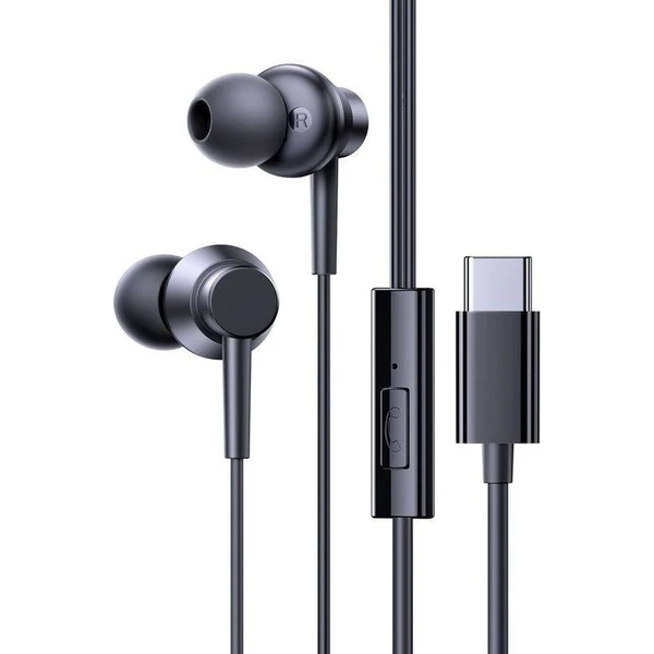 Baseus Encok CZ20 USB-C slúchadlá s mikrofónom čierna - Slúchadlá - Hlavný obrázok