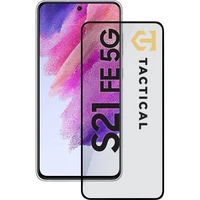 Tactical Glass Shield 5D sklo pre Samsung Galaxy S21 FE 5G čierne - Ochranné fólie a sklo